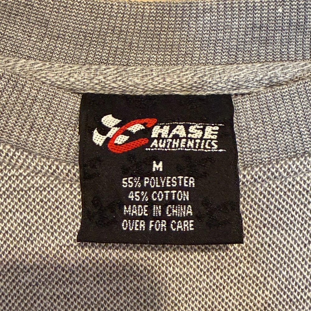 Vintage Dale Earnhardt Jr Budweiser Racing Crew Neck Embroidered Striped Size M - Picture 6 of 8